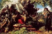 Maclise, Daniel King Cophetua and the Beggarmaid oil painting on canvas